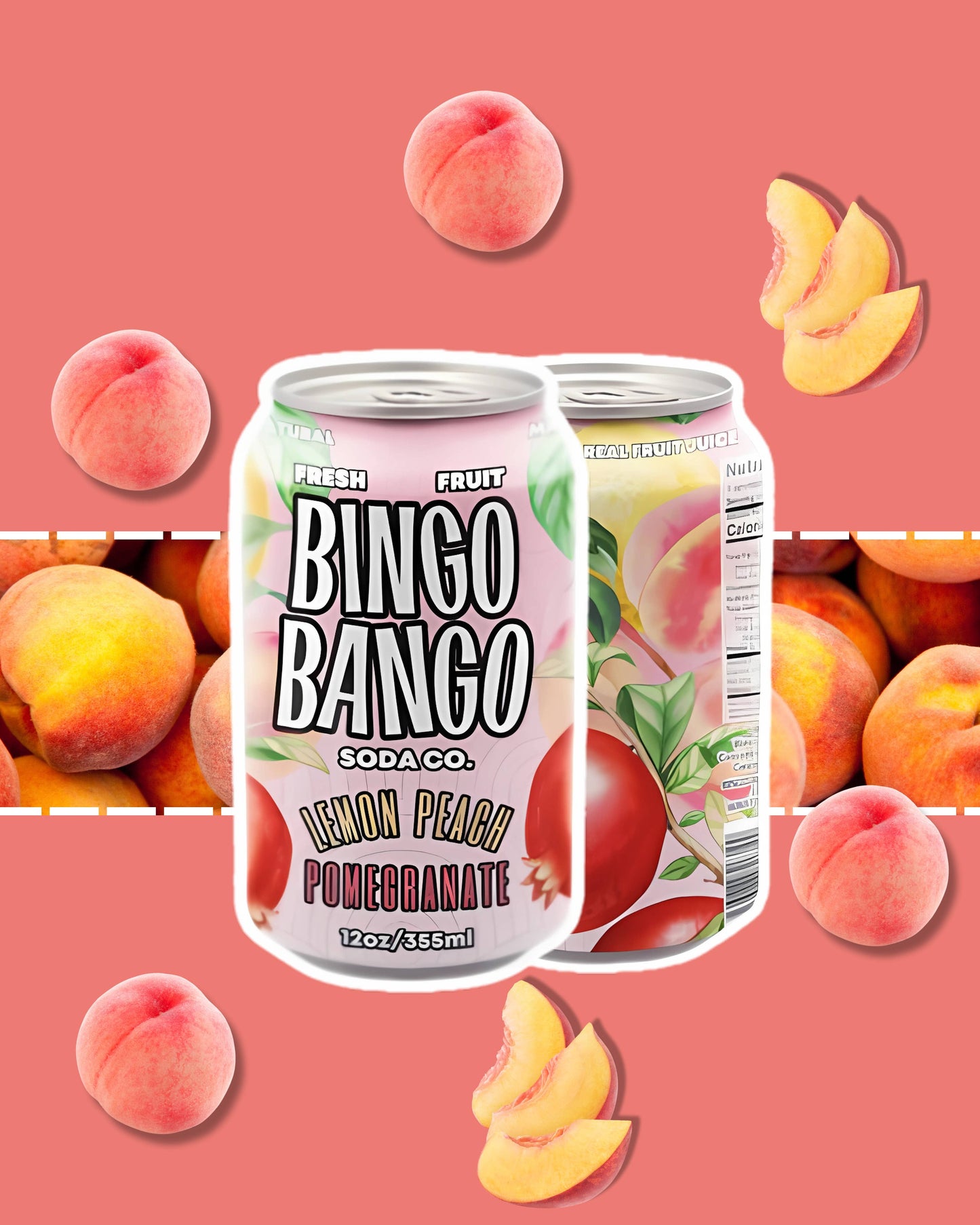 Lemon Peach Pomegranate