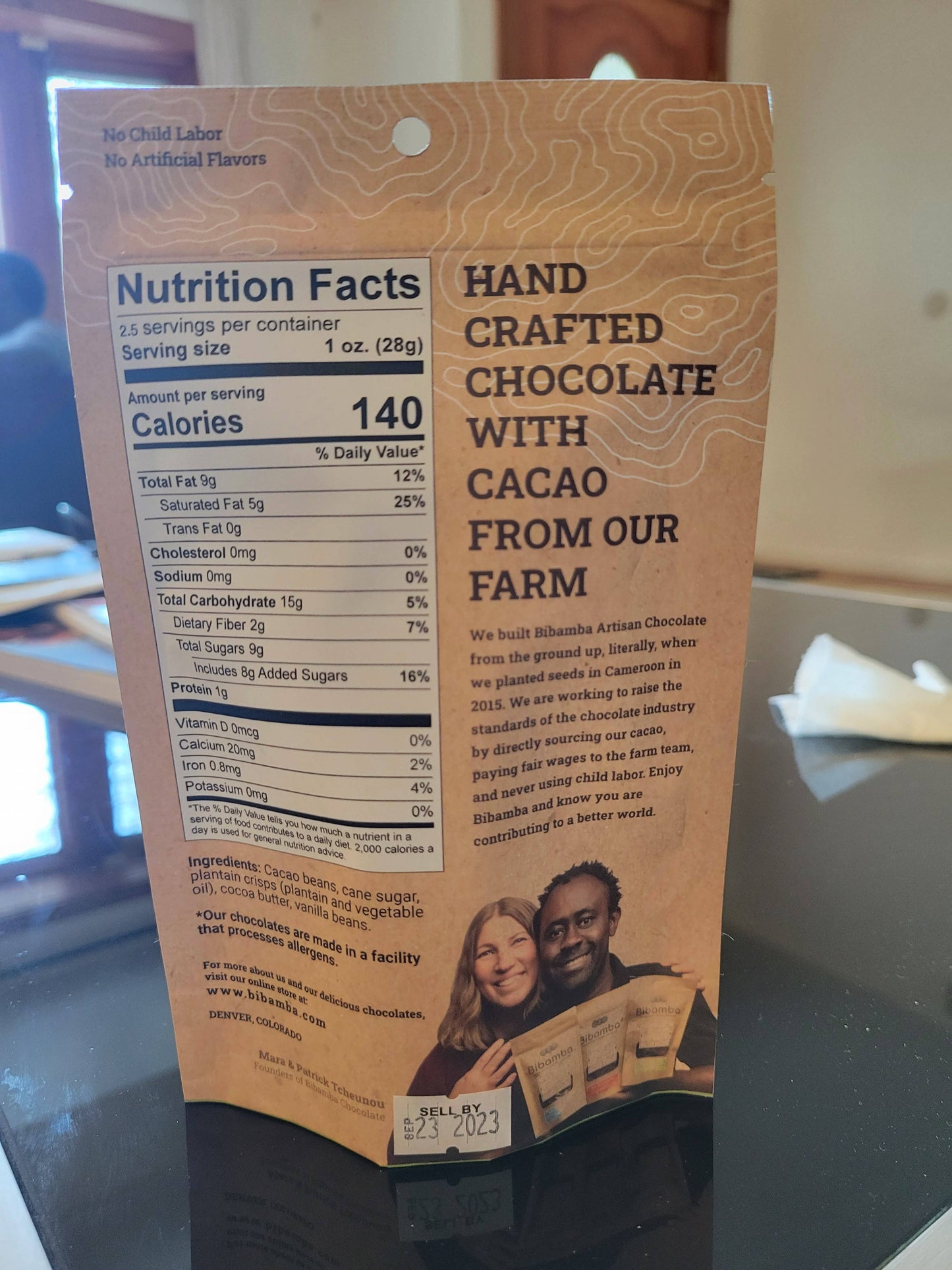 Jungle Crunch- Dark Chocolate With Sweet Plantain Crisps