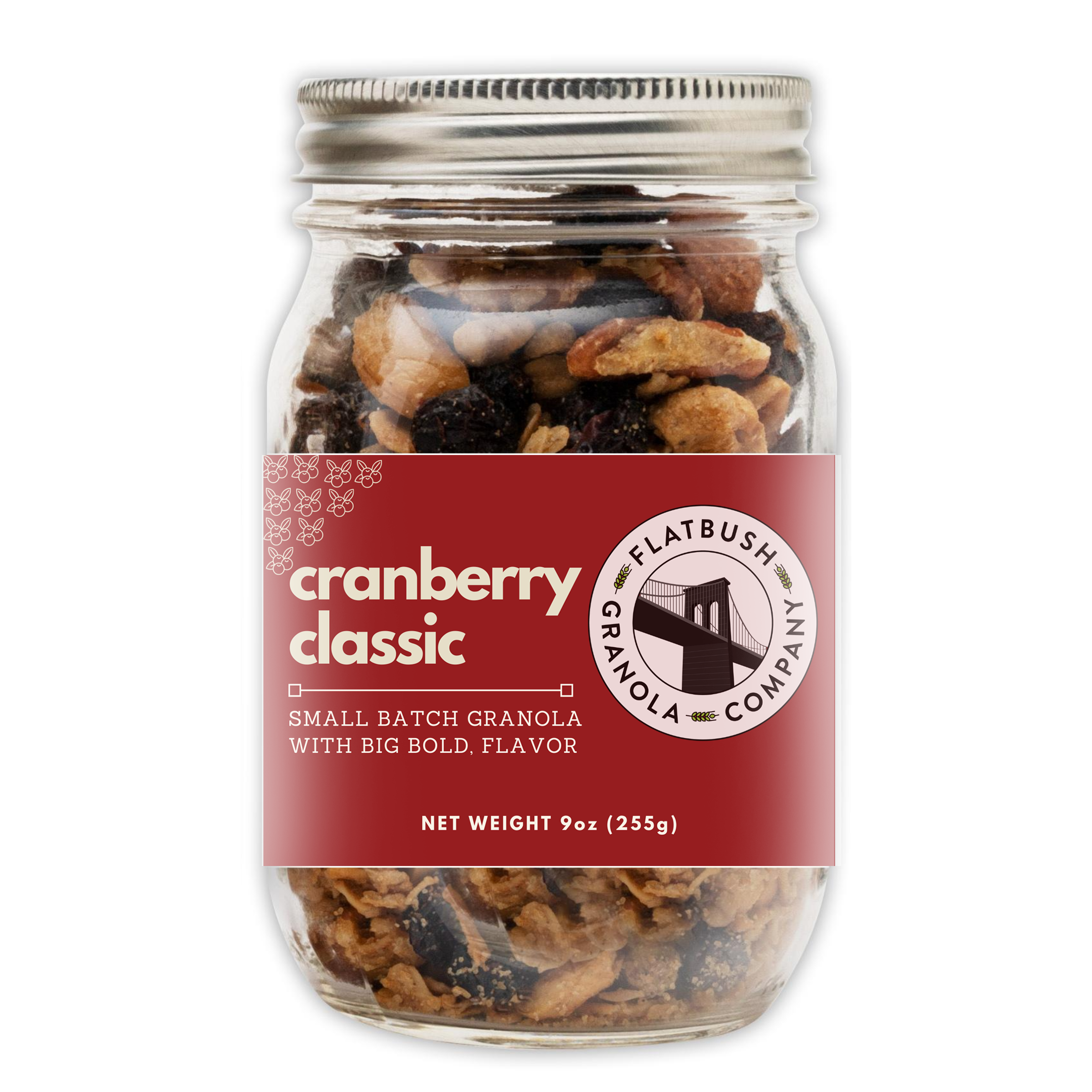 Cranberry Classic Granola (jar)