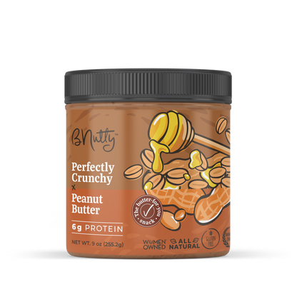 Perfectly Crunchy BNutty Peanut Butter- Case of 6- 9oz