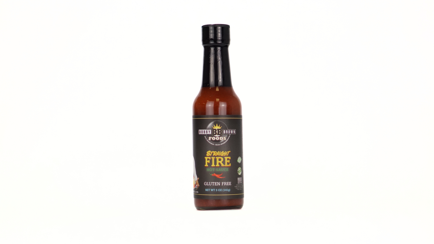 Bobby’s Straight FIRE Hot Sauce
