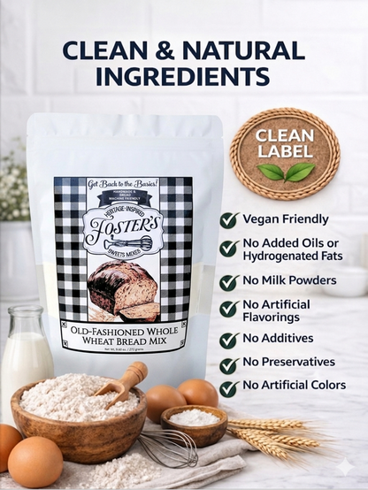Old Fashioned Whole Wheat Bread Mix