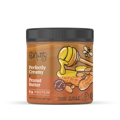 Perfectly Creamy BNutty Peanut Butter- Case of 6- 9oz