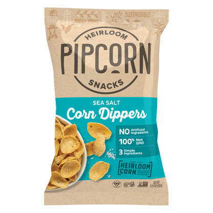 Sea Salt Corn Dippers 9.25 Oz (12 Bags in 1 Case)