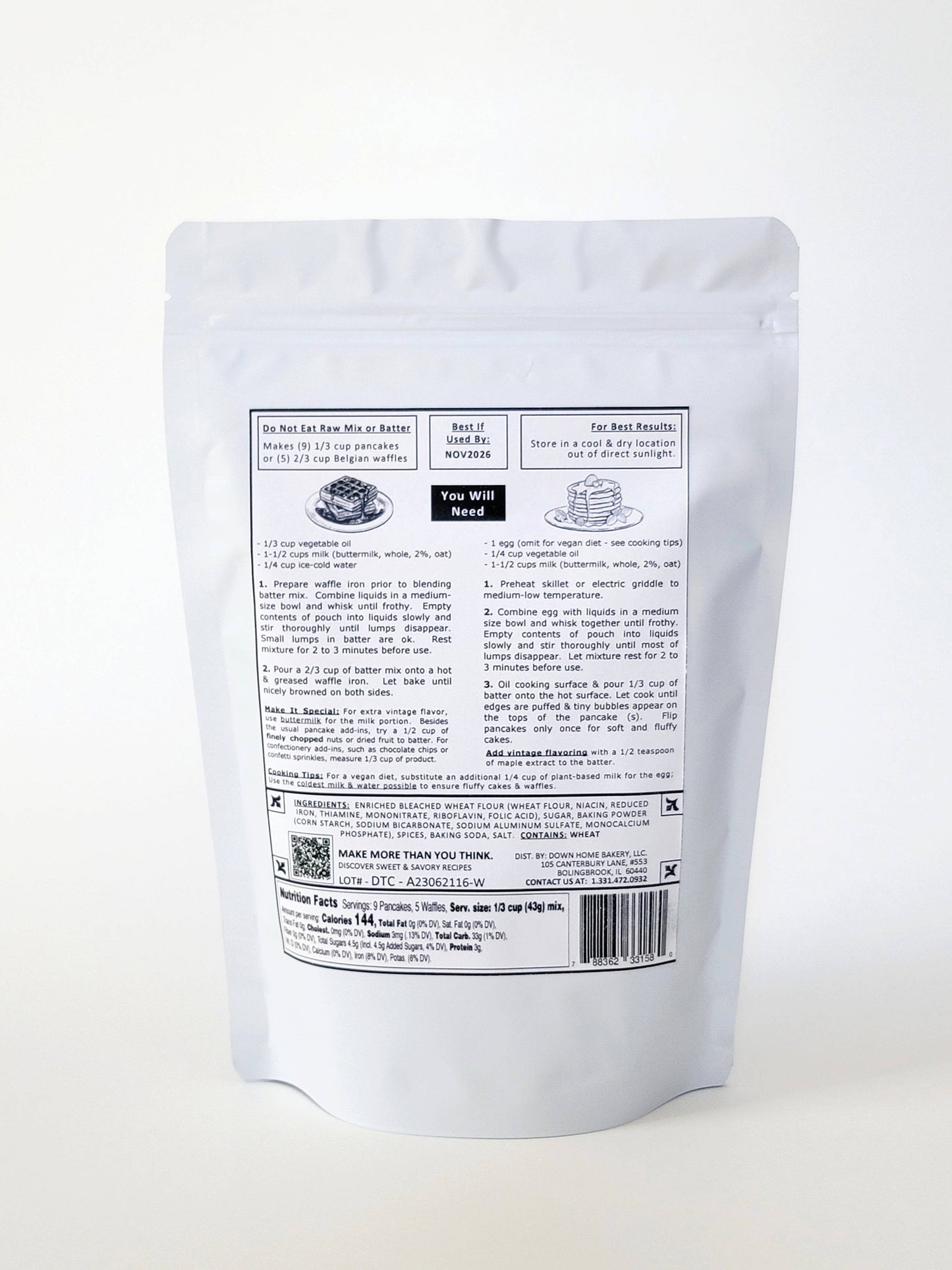 Pancake & Belgian Waffle Mix