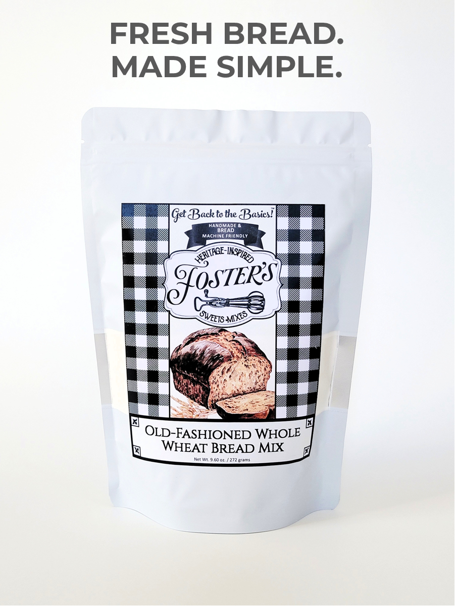 Old Fashioned Whole Wheat Bread Mix