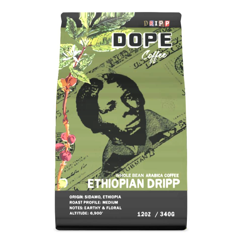 Ethiopian Dripp Whole Bean Coffee
