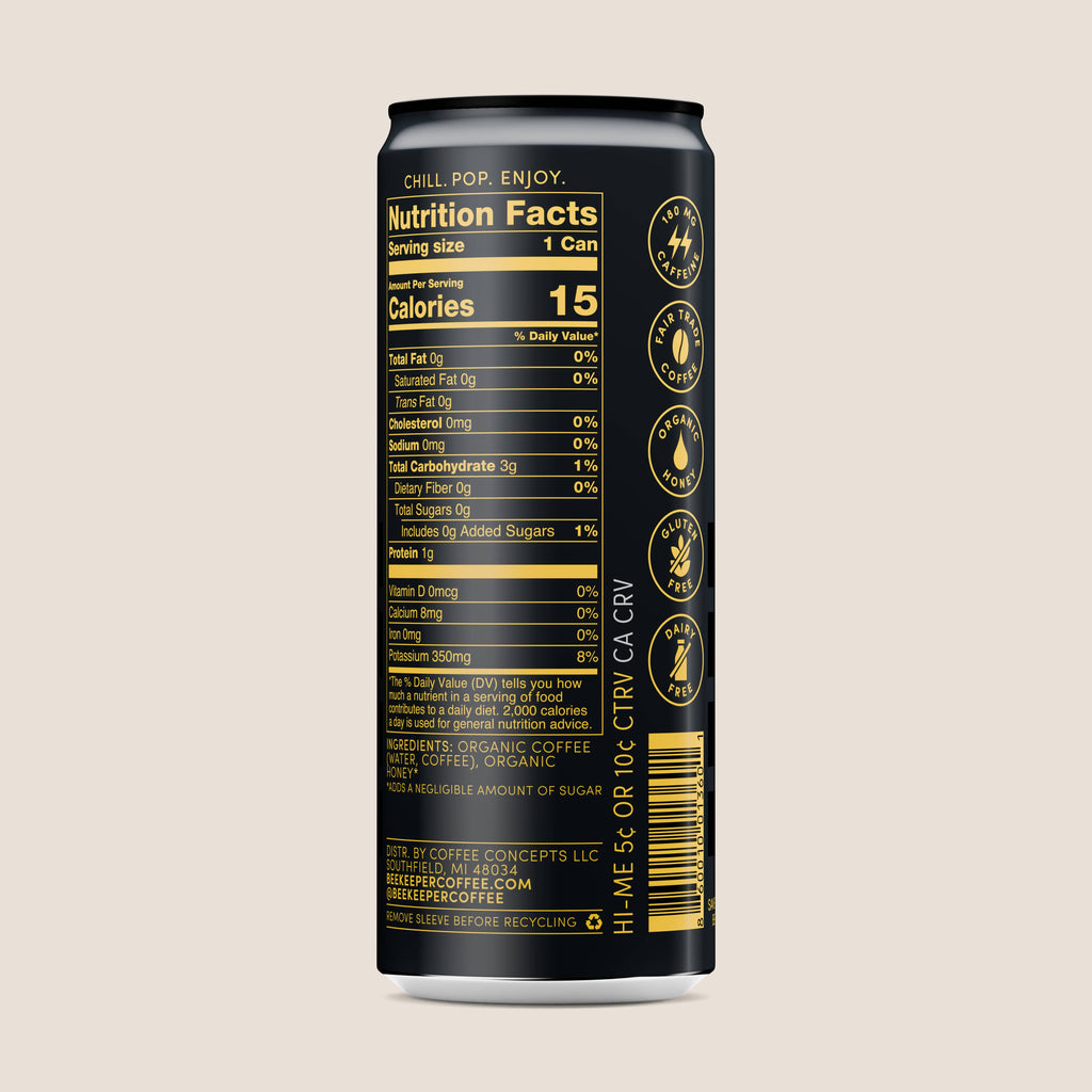Black Cold Brew - 12 Pack Case