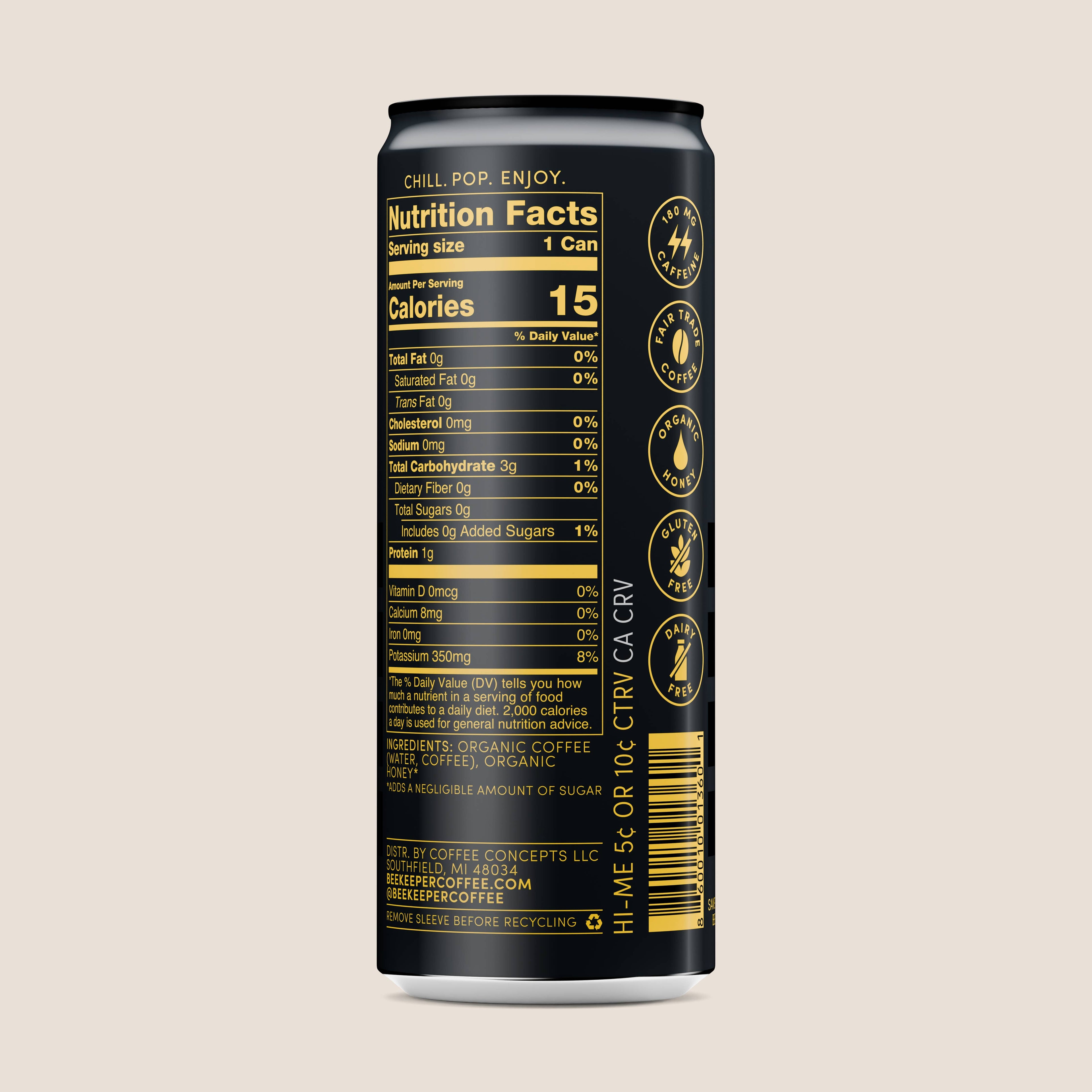 Black Cold Brew - 12 Pack Case