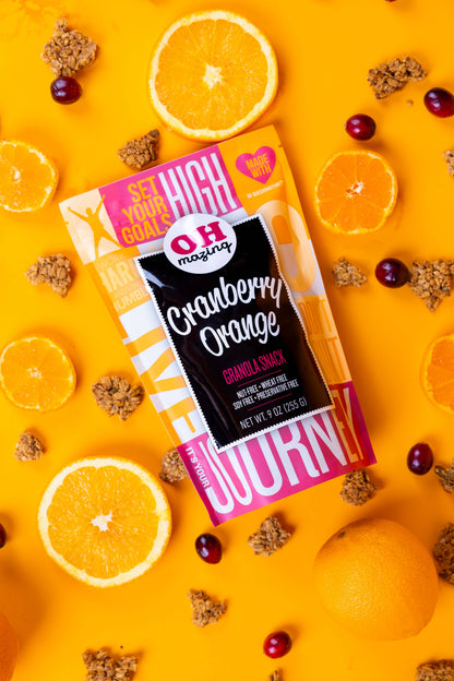 Cranberry Orange Granola Snack, Nut-free